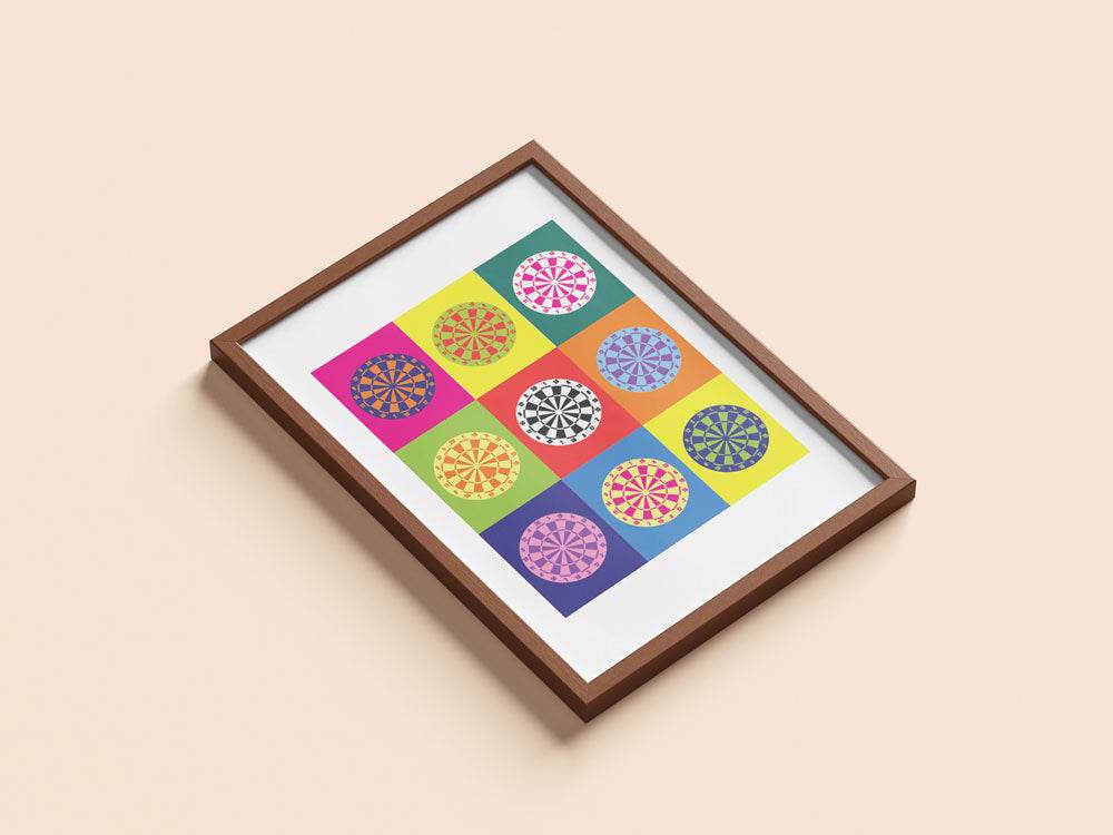 Wall Art - Throwline Darts