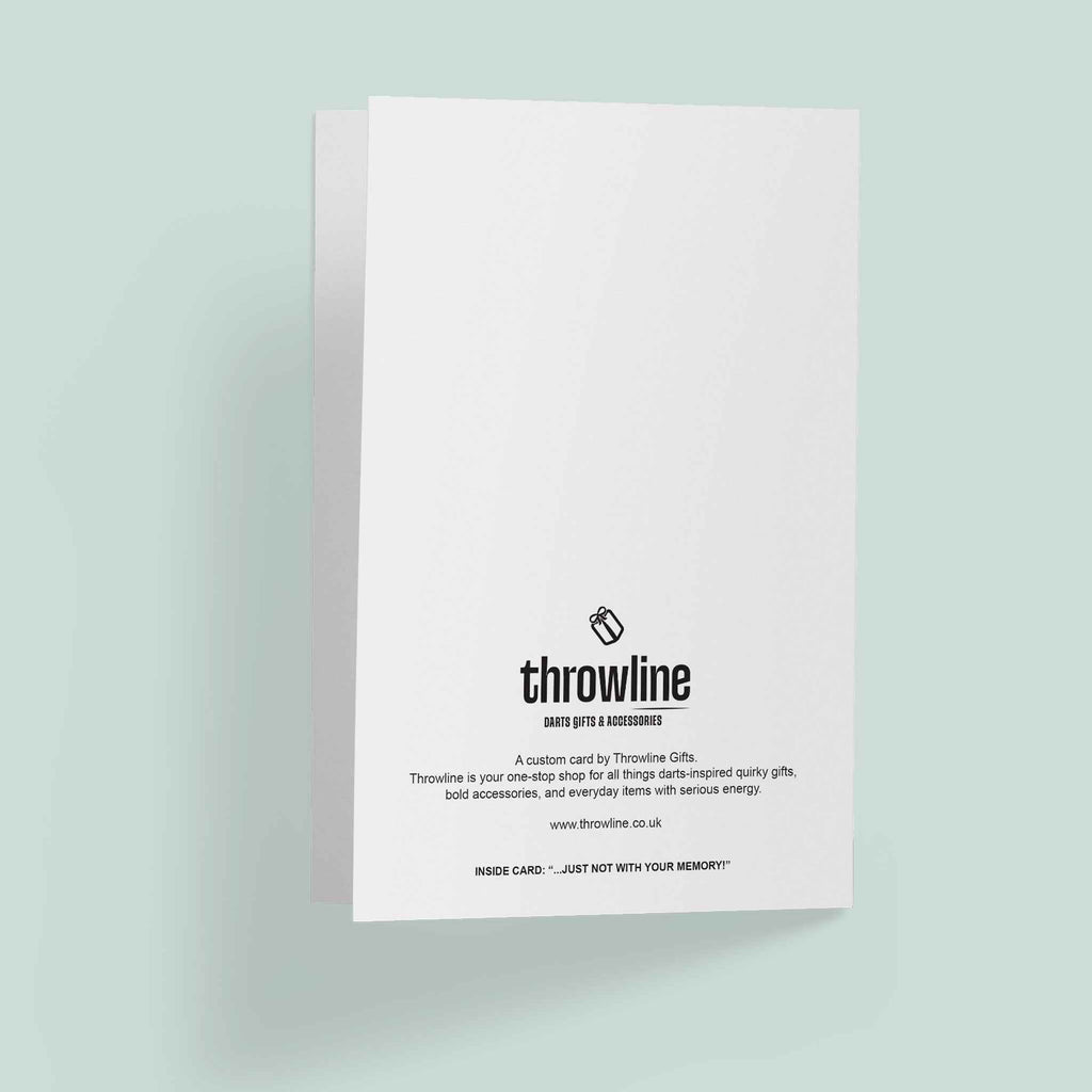 You've Still Got Great Aim  - A5 Birthday Card