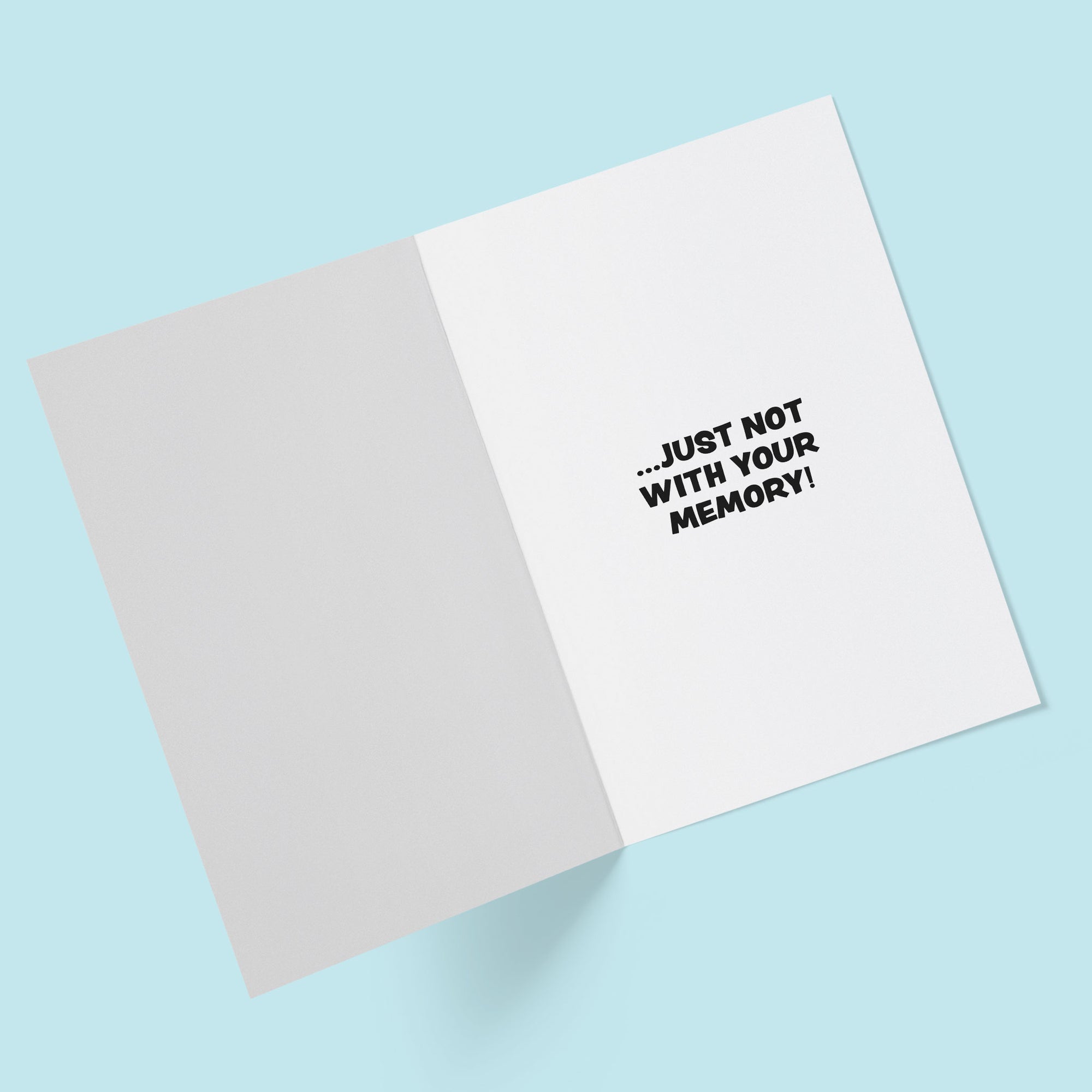 You've Still Got Great Aim  - A5 Birthday Card