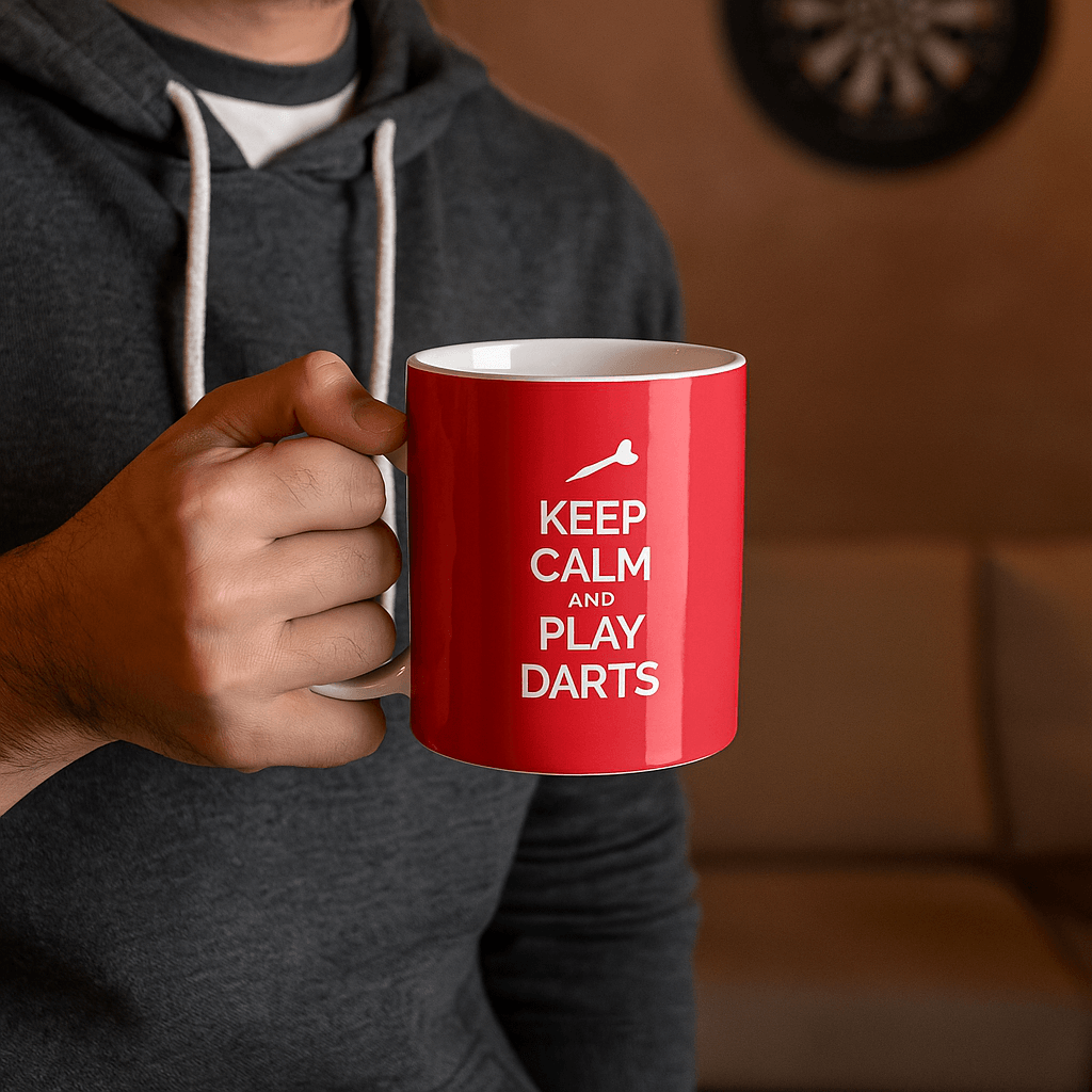 Keep Calm and Carry On 11oz Mug - Throwline Darts