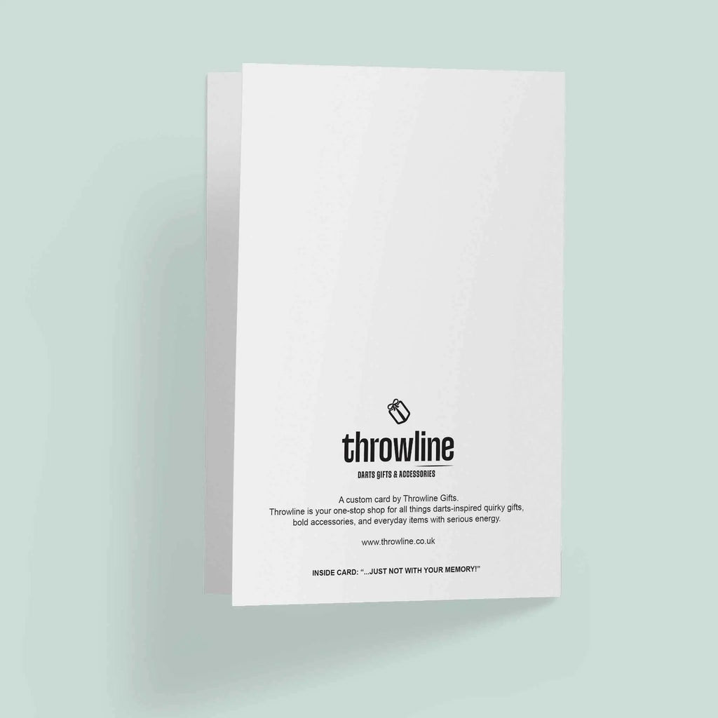 Still Got Great Aim  - A5 Card - Throwline Darts